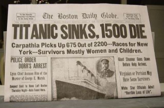 Titanic gcse coursework